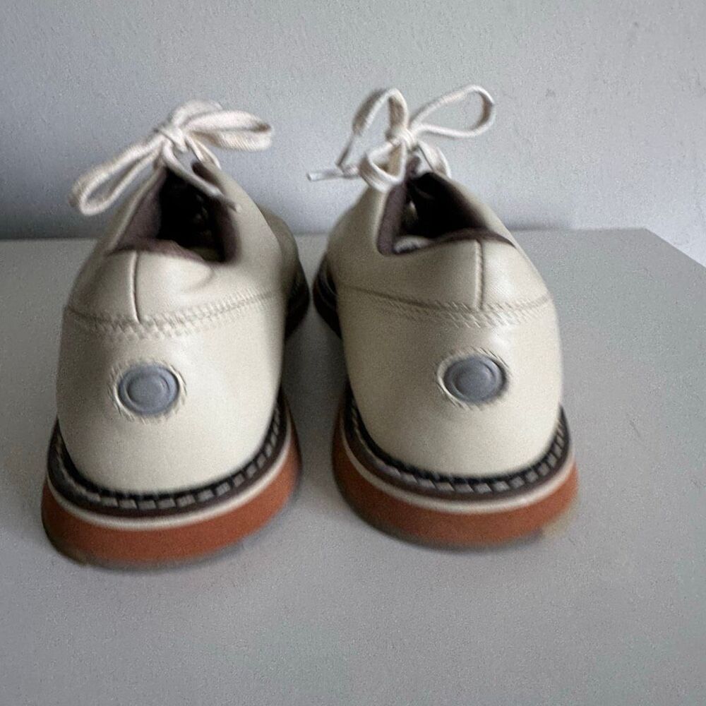 Hyde Women’s Leather Bowling Shoes Size10 Crème - Picture 4 of 8